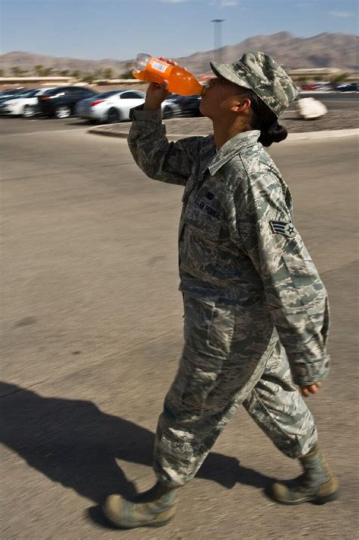 Are soldiers allowed to drink?