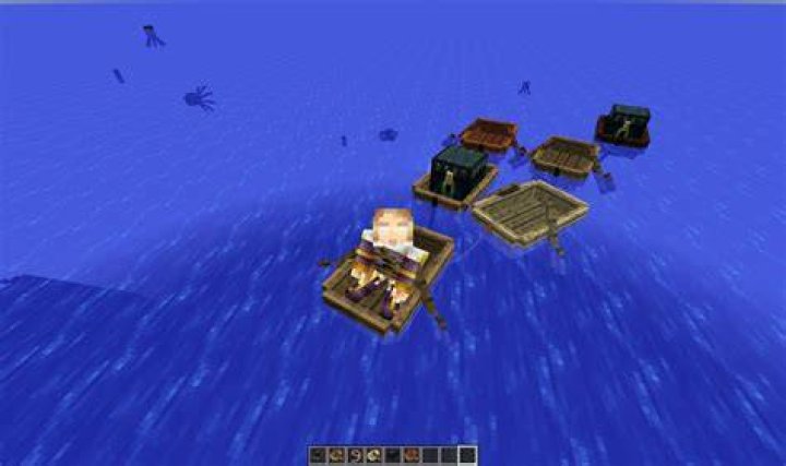 Can you link boats in Minecraft?