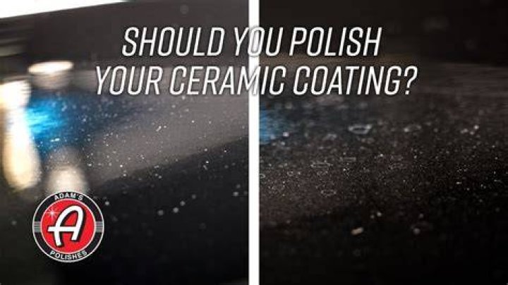 Can you put polish on ceramic coating?