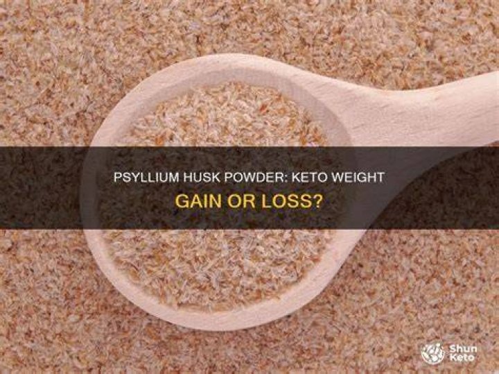 Does psyllium husk cause weight gain?