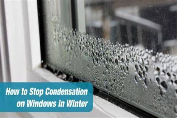 How do you stop condensation on windows overnight in winter?