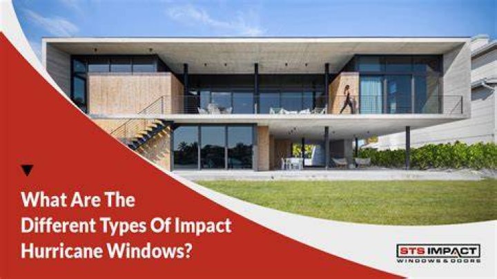 How thick are hurricane impact windows?