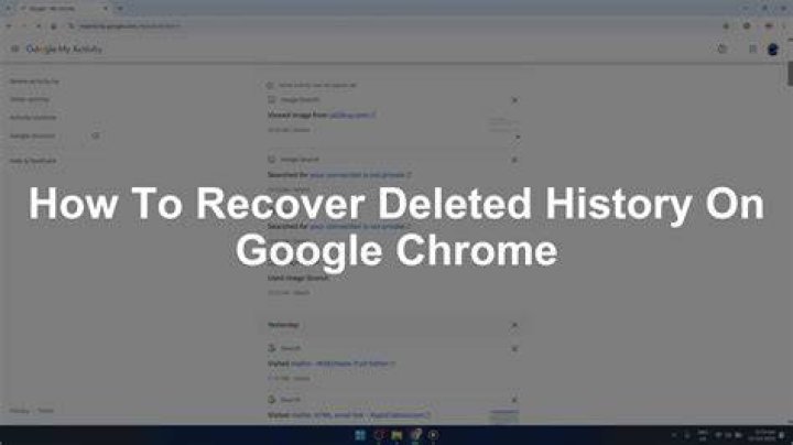 Is Google history really deleted?
