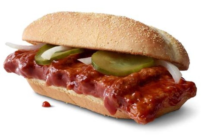 Is the McRib fried?