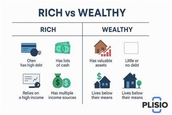 Is wealthy rich?