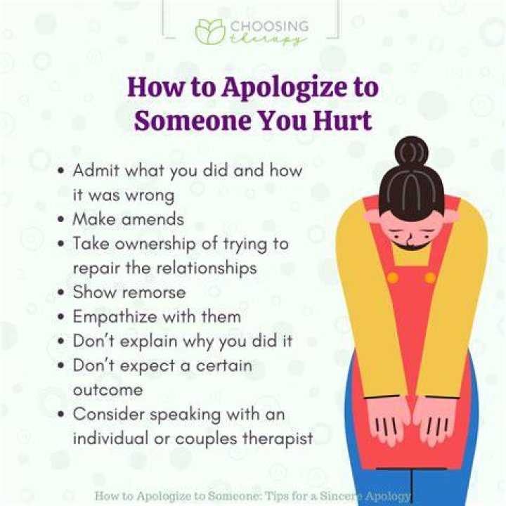 Should I apologize to someone I hurt years ago?