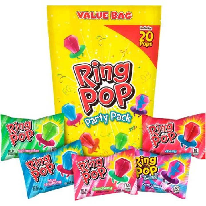 What are Ring Pops made of?
