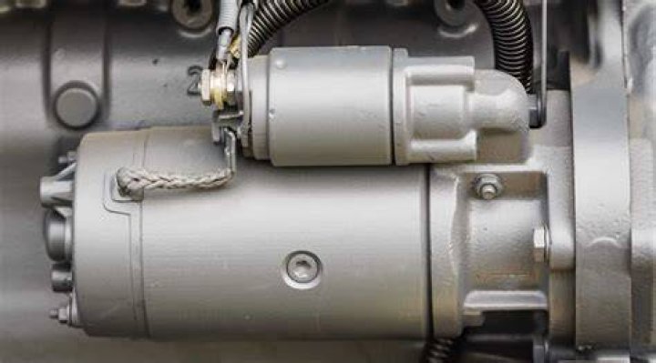 What does a blown starter sound like?