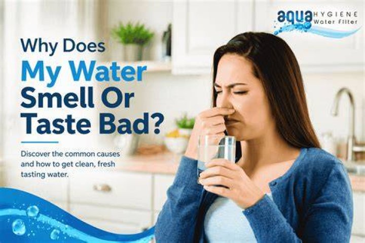 What does hard water smell like?