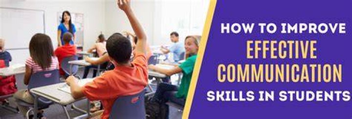 What is effective communication for students?