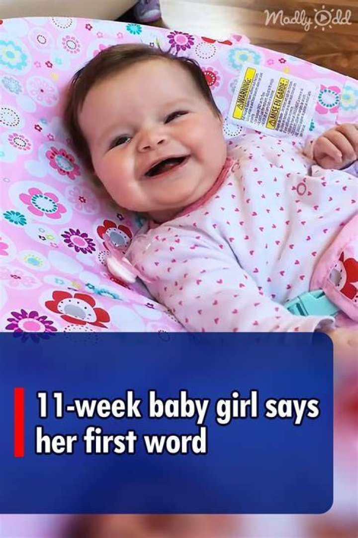 What is the first word a baby usually says?