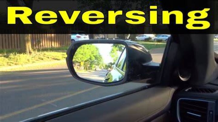 When reversing Where should you be looking?