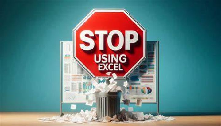 When to stop using Excel?