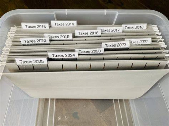 Where should I store my tax documents?