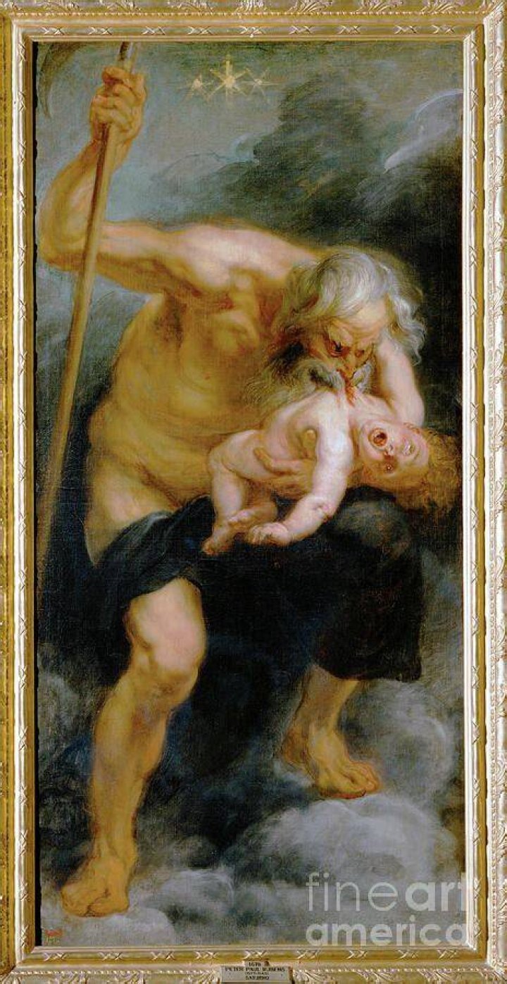 Why did Saturn eat his kid?