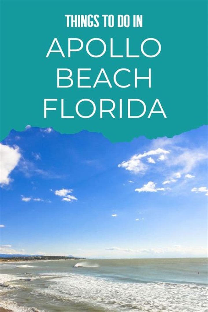 Why is Apollo Beach called Apollo Beach?
